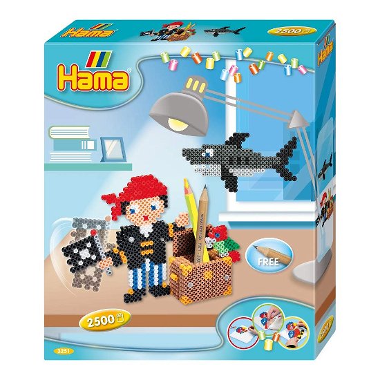 Hama Strijkkralenset - Piraten 2500St - Hama - Merchandise - Hama - 0028178032517 - 
