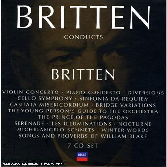 Cover for Britten Benjamin · Britten Conducts Britten (CD) (2008)