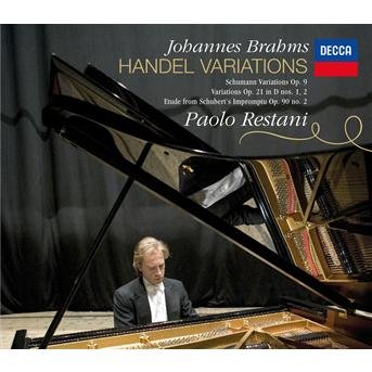 Cover for J. Brahms · Handel Variations (CD) (2012)