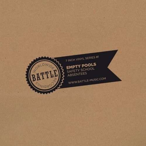 Cover for Empty Pools · Battle 7 Iinch Series No. 1 (7&quot;) (2012)