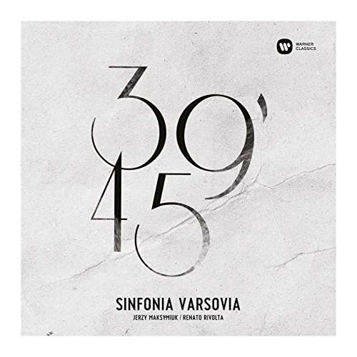 Cover for Sinfonia Varsovia · 39'45 (CD) [Digipack] (2017)