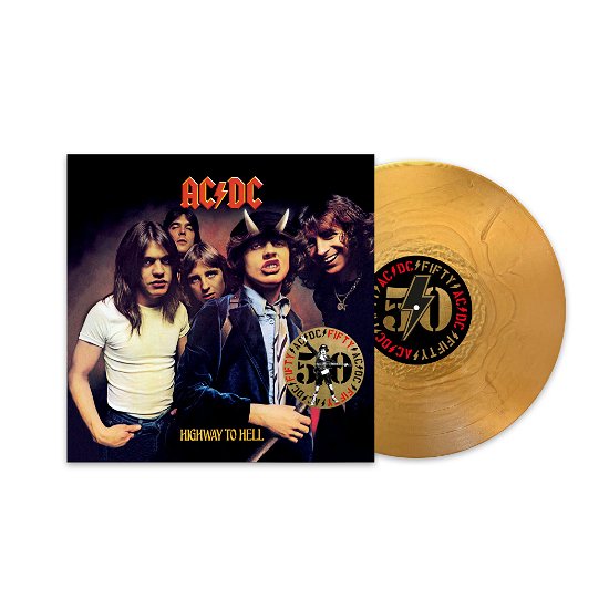 Cover for Ac/Dc · Highway To Hell (LP) [Limited Gold Vinyl edition] (2024)