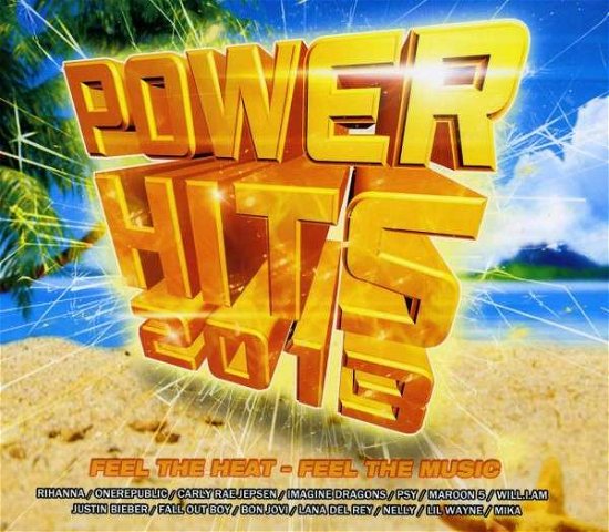 Cover for Power Hits 2013 Feel the Heat Feel the Music / Var (CD) (2013)