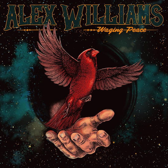 Cover for Alex Williams · Waging Peace (LP) [Clear Vinyl edition] (2024)