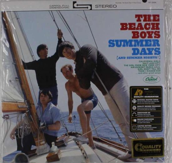 Summer Days & Summer Nights - The Beach Boys - Música - ACOUSTIC SOUNDS - 0753088006517 - 15 de janeiro de 2016