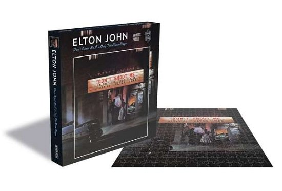 Elton John Dont Shoot Me Im Only The Piano Player (500 Piece Jigsaw Puzzle) - Elton John - Board game - ZEE COMPANY - 0803343251517 - March 13, 2020