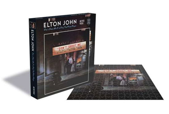 Elton John Dont Shoot Me Im Only The Piano Player (500 Piece Jigsaw Puzzle) - Elton John - Gesellschaftsspiele - ZEE COMPANY - 0803343251517 - 13. März 2020