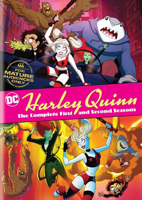 Cover for Harley Quinn: Complete First &amp; Second Seasons (DVD) (2022)