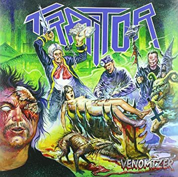Cover for Traitor · Venomizer (Ltd. Red Vinyl) Re-issue (LP) [Reissue, Limited edition] (2019)