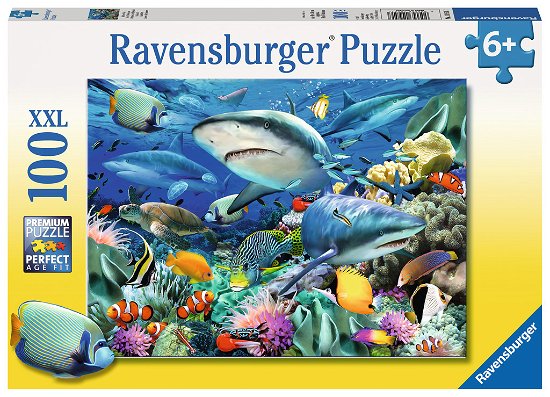 Riff der Haie (Kinderpuzzle)10951 - Ravensburger - Bøker - Ravensburger - 4005556109517 - 1. mars 2022