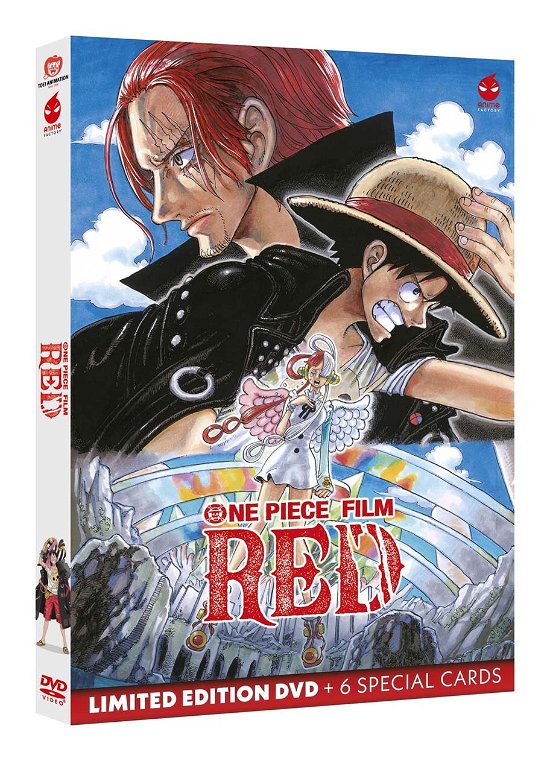 Cover for One Piece Film: Red (DVD) (2023)