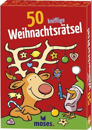 Cover for Charlotte Wagner · 50 knifflige Weihnachtsrätsel (GAME) (2017)