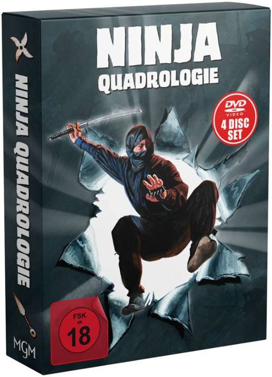 Ninja Quadrologie 1-4 Deluxe-digipak - Kosugi,sho / Booth,james / Burton,norman - Musik - HANSESOUND - 4250124371517 - 25. februar 2022