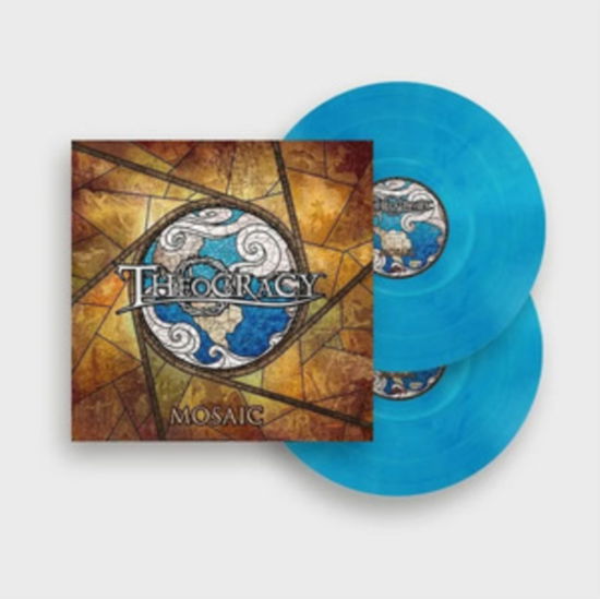 Cover for Theocracy · Mosaic (2LP Trans. Blue Marble (LP) [Coloured edition] (2023)