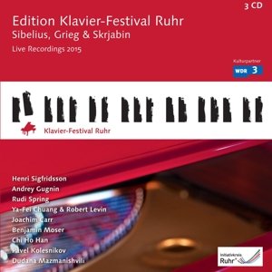 Cover for Henri Sigfridsson / Andrey Gugnin / Rudi Spring / Ya-fei Chuang &amp; Robert Levin · Sibelius / Grieg / Scriabin: Edition Klavier-Festival Ruhr Vol. 34 (CD) (2016)