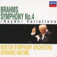 Cover for Bernard Haitink · Brahms: Symphony No.4. Haydn Variations (CD) (2009)
