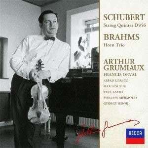 Cover for Arthur Grumiaux · Schubert: String Quintet / Brahms: Horn Trio (CD) (2021)