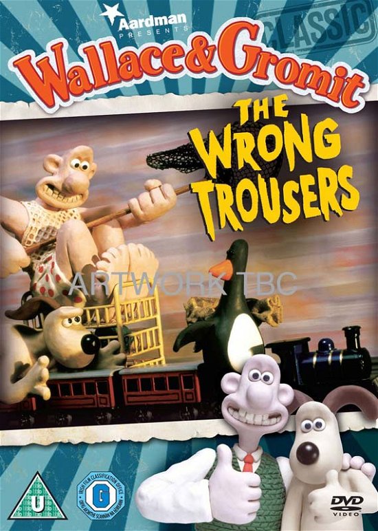Cover for - No Manufacturer - · Wallace And Gromit   The Wrong Trousers (DVD) (2016)