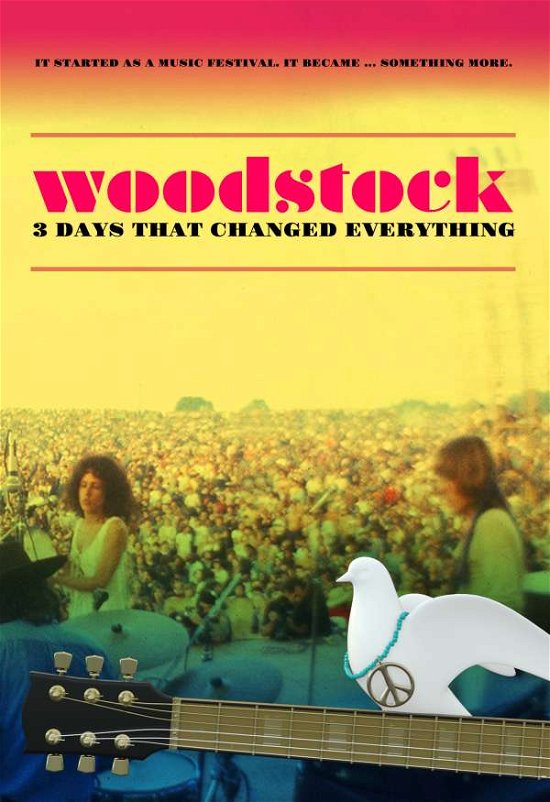 Cover for Woodstock: 3 Days That Changed Everything (DVD) (2020)