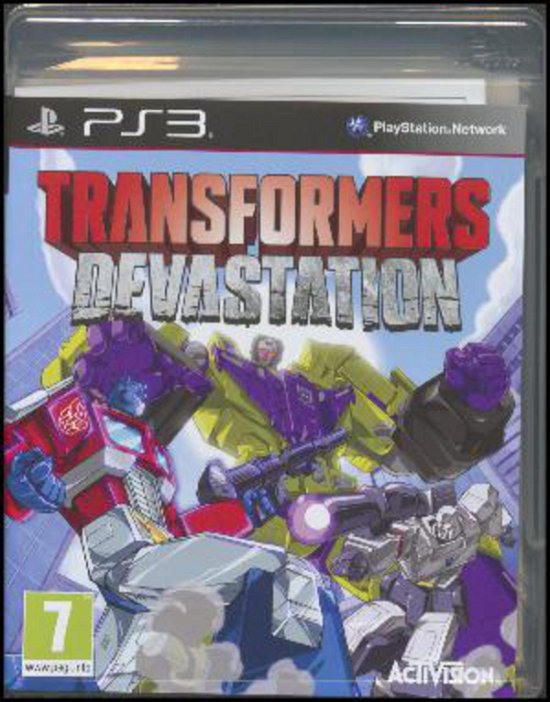 Cover for Activision Blizzard · Transformers Devastation (PS3) (2015)