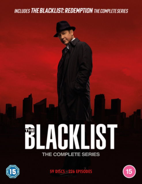 Cover for The Blacklist Complete Seriesredemption DVD S · Blacklist. The Complete Series Dvd (Seasons 1-10) (DVD) (2023)