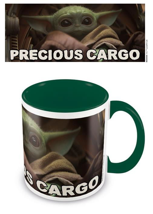 Precious Cargo Green Coloured Mug - Star Wars: The Mandalorian - Merchandise - Pyramid Posters - 5050574258517 - 3. januar 2020