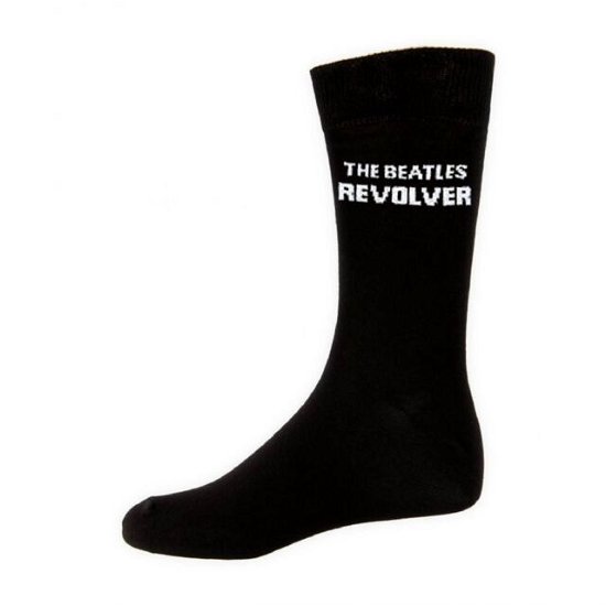 Cover for The Beatles · The Beatles Ladies Ankle Socks: Revolver (UK Size 4 - 7) (Kläder) [Black - Ladies edition]