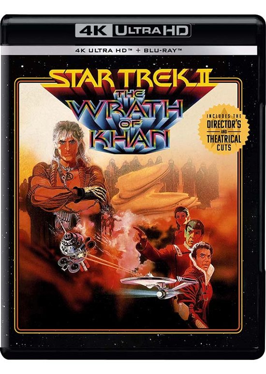 Cover for Star Trek II the Wrath of Khan Uhd BD · Star Trek II - The Wrath of Khan (4K UHD Blu-ray) (2022)