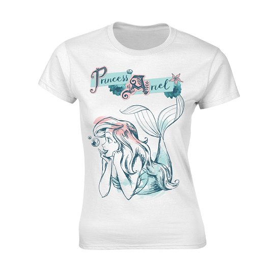 Cover for Disney · Disney: Princess Ariel Pastel Wash (T-Shirt Donna Tg. L) (N/A) [White edition] (2018)