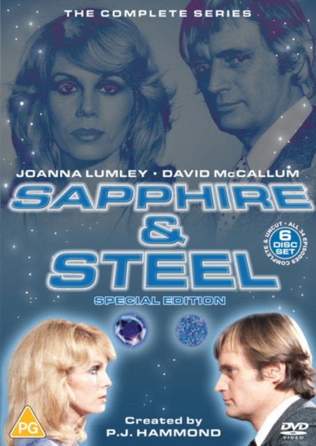 Cover for Sapphire and Steel Complete Series · Sapphire And Steel: The Complete Series (DVD) (2024)