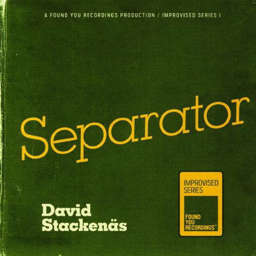 Cover for Stackenäs David · Separator (CD) (2009)