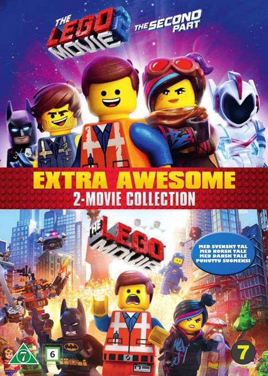 Lego Movie the 1-2 - Lego - Elokuva - Warner - 7340112748517 - maanantai 1. heinäkuuta 2019