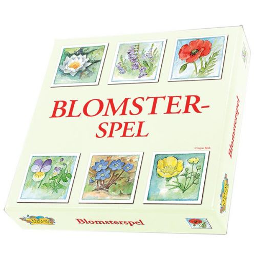 Cover for Hjelm Förlag · Blomsterspel - memory (N/A) (2000)