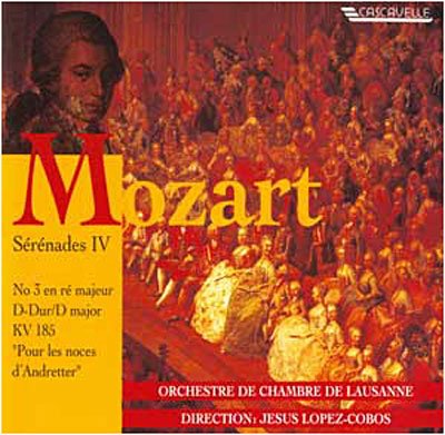 Cover for Orch.de Lausanne Lopez-cobos · Serenade Kv185 (CD)