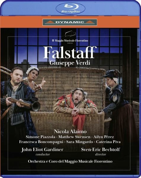 Cover for Giuseppe Verdi · Falstaff (Blu-ray) (2022)