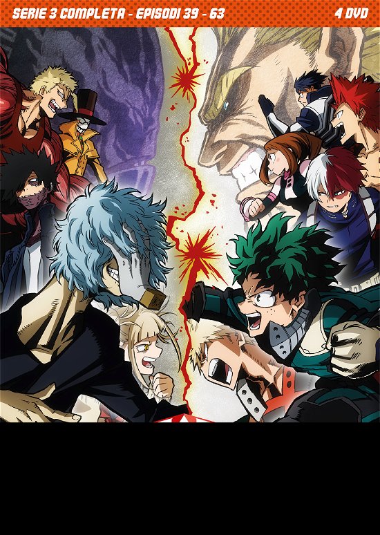 Cover for My Hero Academia · Stagione 03 The Complete Series (Eps 39-63) (4 Dvd) (DVD) (2021)