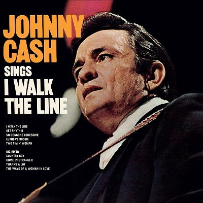 Johnny Cash · Sings I Walk The Line (+4 Bonus Tracks) (Limited Orange Vinyl) (LP) [Bonus Tracks edition] (2022)