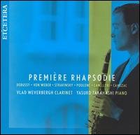 Cover for Weverbergh, Vlad / Yasuko T · Premiere Rhapsodie (CD) (2014)