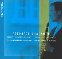 Premiere Rhapsodie - Weverbergh, Vlad / Yasuko T - Muzyka - ETCETERA - 8711801100517 - 10 października 2014