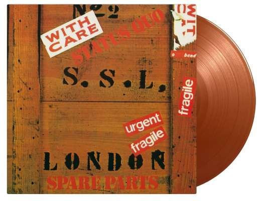 Cover for Status Quo · Spare Parts (Mono &amp; Stereo) (2lp Coloured) (LP) [Limited Numbered edition] (2020)