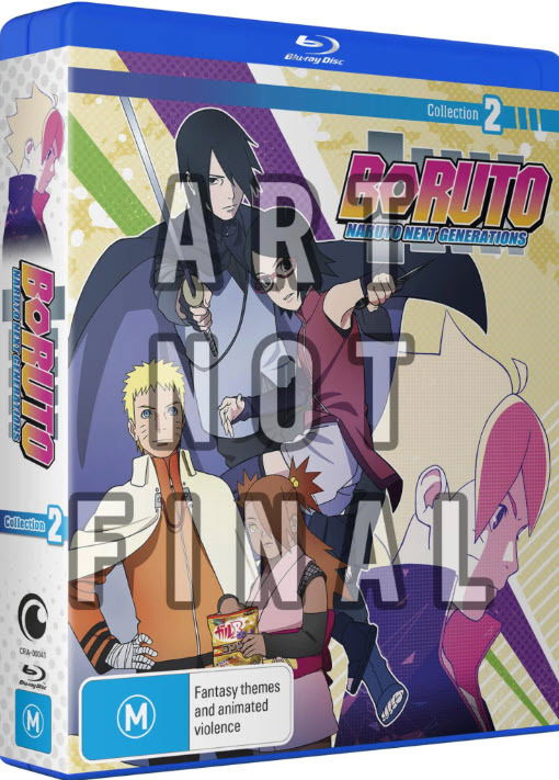 Cover for Boruto: Naruto Next Generations - Collection 2 (Eps 53-105) (Blu-ray) (2025)