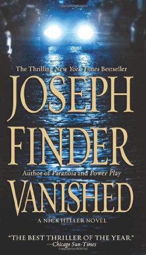 Cover for Joseph Finder · Vanished (Paperback Book) [Reprint edition] (2010)