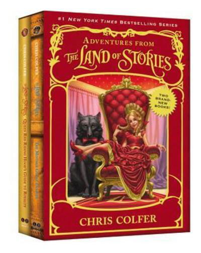 Cover for Chris Colfer · Adventures from the Land of Stories Boxed Set The Mother Goose Diaries and Queen Red Riding Hood's Guide to Royalty (Inbunden Bok) (2015)