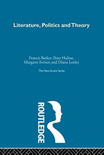 Cover for Francis Barker · Literature Politics &amp; Theory (Paperback Book) [Reissue edition] (2013)