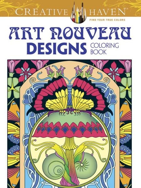Cover for Dover Dover · Creative Haven Art Nouveau Designs Collection Coloring Book - Creative Haven (Paperback Bog) (2015)