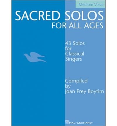 Sacred Solos for All Ages med Vce Bk -  - Andere - OMNIBUS PRESS - 9780634048517 - 1 september 2002