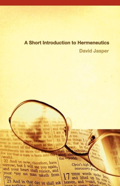 Cover for David Jasper · A Short Introduction to Hermeneutics (Taschenbuch) (2004)