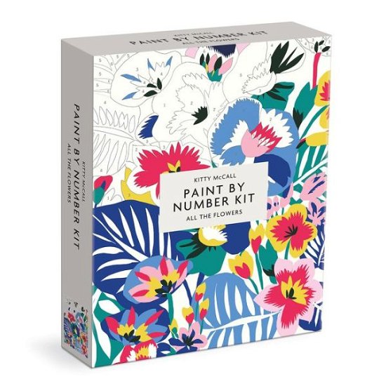 Kitty McCall All the Flowers Paint By Number Kit - Galison - Bøger - Galison - 9780735370517 - 23. juni 2022
