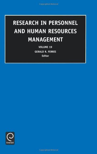 Research in Personnel and Human Resources Management - Research in Personnel and Human Resources Management - Ferris - Bücher - Emerald Publishing Limited - 9780762307517 - 20. Dezember 2000