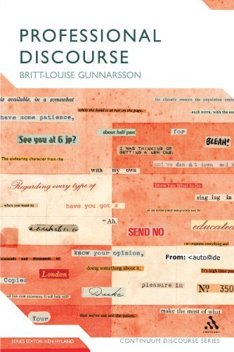 Britt-Louise Gunnarsson · Professional Discourse - Continuum Discourse (Paperback Book) (2009)